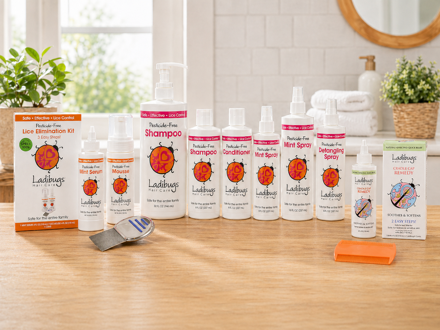 ladibugs lice treatment products